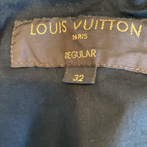 Authentic Louis Vuitton X Supreme jacquard denim  camo pants 5 pockets 32X33 - Picture 5 of 16